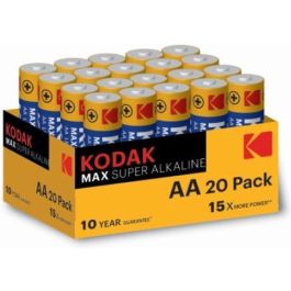 Kodak LR6 Pilas Alcalinas Max AA - Blíster de 20 Unidades Precio: 10.69000031. SKU: B1H7DLB4LQ