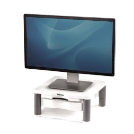 Fellowes Elevador Para Monitor Plus Platino | Soporte Ergonómico Ajustable en Altura | Soporta 36kg | Cajón Almacenamiento Precio: 58.88999941. SKU: S8426369