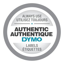 DYMO Cinta LM D1 12mmx7m Negro/verde