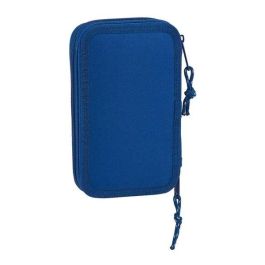 Plumier Escolar Safta Blackfit8 -'Oxford-' Doble Cremallera 28 Piezas 125x40x195 mm