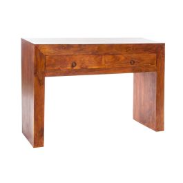 Consola DKD Home Decor Marrón Acacia 110 x 35 x 75 cm