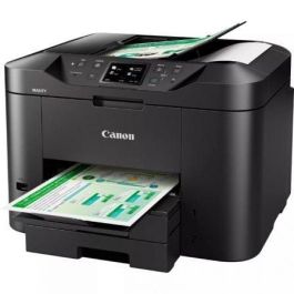 Canon 0958C009 Impresora Multifunción 4 en 1 MAXIFY MB2750 para Oficina. WiFi, Fax, Dúplex, ADF 50h, 500 hojas, Ethernet, Pantalla Táctil. Negra
