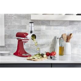 Kitchenaid 5KSMVSA Cortadora/Rebanadora para Verduras, Frutas, Quesos y Frutos Secos con Tambores Apto Lavavajillas Kitchenaid 5KSMVSA Cortadora/Rebanadora para Verduras, Frutas, Quesos y Frutos Secos con Tambores Apto Lavavajillas