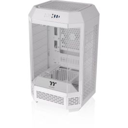 Thermaltake The Tower 250 Snow Mini Torre PC Blanco con Pantalla LCD 3.9 Pulgadas y Soporte para Discos 2.5/3.5"