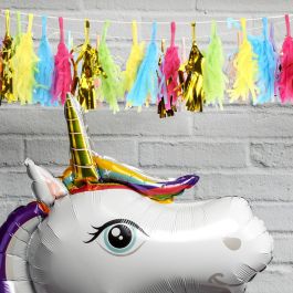 Party Time Guirnalda 21 Pompones de Papel para Fiestas