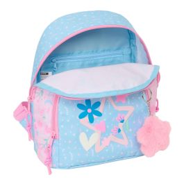 Mochila BlackFit8 Smile Rosa Azul claro 25 x 30 x 13 cm Mini