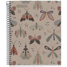 Miquelrius Notizblock Diseño Mariposa Reciclado A5 80 Hojas