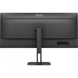 AOC CU34V5C/BK Monitor 34" UltraWide QHD VA Curvo 100Hz 1ms USB-C HDMI DP Altavoces Negro