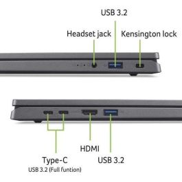 Acer Aspire AG17-31P-319D Portátil FHD IPS 17.3" Intel Core 3 N355 8GB DDR5 512GB SSD ACE4711474476289