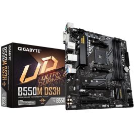 Gigabyte B550M DS3H Placa Base Micro ATX Socket AM4 Compatible con AMD Ryzen 3ª Generación