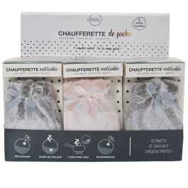 Sensly Calentador de Manos Reutilizable Gel Caliente - Gris, Rosa - 12x9x2 cm
