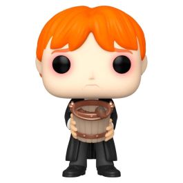 Funko POP Harry Potter Ron Puking Slugs with Bucket Figura de Vinilo 9cm