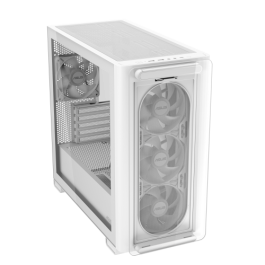 Asus A23 PLUS TG ARGB WHITE - Torre PC Blanco, micro ATX/Mini-ITX, 3x120mm Ventiladores, Ref. 90DC00K3-B19010