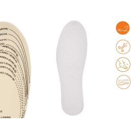 Plantillas Sport Arte Regal 11.5x0.5x36 cm - Blanco, Material: Plástico, Algodón (48 Unidades) Plantillas Sport Arte Regal 11.5x0.5x36 cm - Blanco, Material: Plástico, Algodón (48 Unidades)