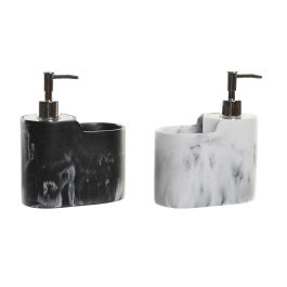 DKD Home Decor Dosificador Blanco Negro Resina ABS 8 x 18.2 x 15.5 cm (4 Unidades) Precio: 21.99668438. SKU: B1AARWVN5X