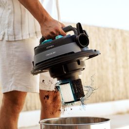 Cecotec Aspirador Conga Rockstar Wet & Dry Steel Pro Tool 1600 W 30 L HEPA Acero