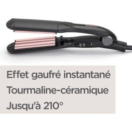 Babyliss Plancha de Pelo Crimper 2165CE 35 mm, Ondulador de Pelo con Placas de Cerámica-Turmalina, 10 Temperaturas Ajustables
