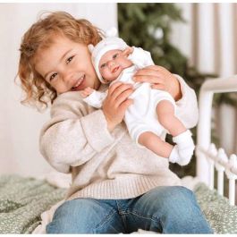 Muñecas Arias Muñeca Elegance Babyto 35 cm Rosa con Manta Muñeco de Peso Edad 3+ años