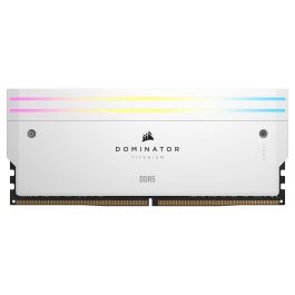 Corsair CMP64GX5M2B6400C32W Kit 64GB DDR5 6400MHz CL32 Dominator Titanium RGB Blanco (2x32GB) para PC