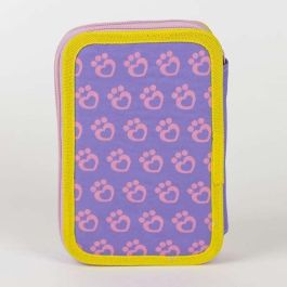 Gabby's Dollhouse Plumier con Accesorios, Estuche Escolar Infantil, 12.5 x 19.5 x 4.5 cm, LILA
