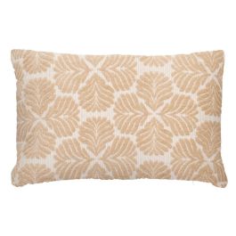 Cojín Blanco/Beige Algodón Decoración 40 X 60 cm Precio: 18.49999976. SKU: B12HVFVVYY