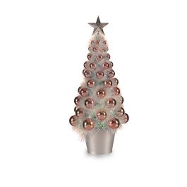 Árbol de Navidad Iridiscente Rosa Plástico 16 x 37,5 x 16 cm Polipropileno Precio: 6.89000015. SKU: B16E93GYN8