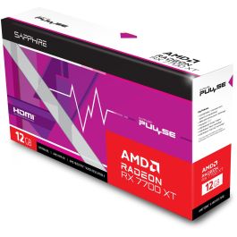 Sapphire PULSE Radeon RX 7700 XT 12GB GDDR6 – Tarjeta Gráfica para Gaming