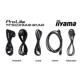 Monitor Iiyama 50" Pcap Ag Bezel Free 40-Points, 1920X1080, Andr. 11,4Gb, 32Gb, Ips, 24/7, 2Xhdmi, Dp, 435Cdm2 , Landsc-Portr-Face-Up Mode, Lan, Rs232, Vesa 200X200Mm (TF5039AS-B1AG) Monitor Iiyama 50" Pcap Ag Bezel Free 40-Points, 1920X1080, Andr. 11,4Gb, 32Gb, Ips, 24/7, 2Xhdmi, Dp, 435Cdm2 , Landsc-Portr-Face-Up Mode, Lan, Rs232, Vesa 200X200Mm (TF5039AS-B1AG)