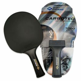 Schildkröt 758221 - Raqueta de Tenis de Mesa 100% Carbono con Goma Liga QRC - Talla Única