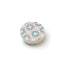 Blister con 4 pomos redondos para mueble fabricado en madera acabado rosa mod. e222 ø40mm rei Precio: 11.49999972. SKU: S7912554