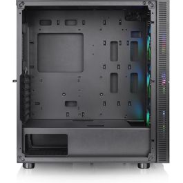 Thermaltake Caja PC Versa T26 ARGB Midi Tower Negra para Juego ATX EATX mATX Mini-ITX