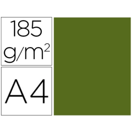 Iris Cartulina Verde Safari 210x297 mm 185 gr -50U- Precio: 6.50000021. SKU: B12SWQXHA3
