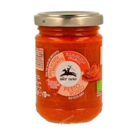 ALCE NERO Salsa Pesto Rojo Bio con Tomate Seco y Queso Parmesano 130g Precio: 4.4999999. SKU: B1KC6JX2XN