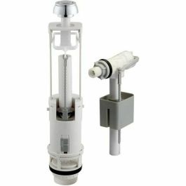 Edouard Rousseau Kit Mecanismo Descarga Inodoro Tanque Visible con Válvula Flotador Botón Pulsador Altura Ajustable Silencioso M 3/8 Precio: 31.78999967. SKU: B14CXEZ4HZ
