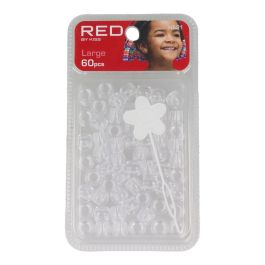 Red Kiss L Hair Beads 60 Pcs - Abalorios para el Cabello Transparentes Precio: 1.5900005. SKU: B16J5R3CH3