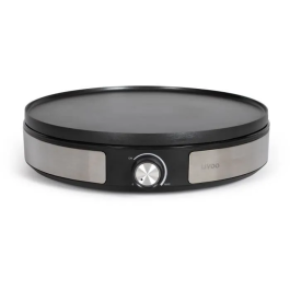 Livoo Crepera Reversible DOP247 1500W Placa Reversible 33cm o 7x10cm Antiadherente Termostato Regulable