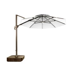 Sombrilla Home ESPRIT Gris oscuro Marrón claro 290 x 350 x 280 cm Precio: 425.59000033. SKU: B1AR32FAXQ