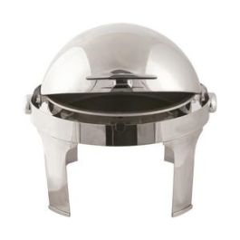Chaffing Dish Moderno Redondo para Buffet, Acero Inoxidable, 33 cm de Diámetro - No Apto Lavavajillas ni Microondas Precio: 327.49999997. SKU: B14JS9K4MK