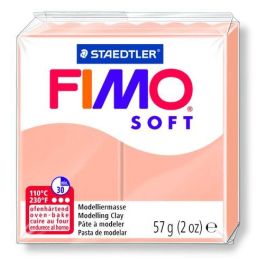 Staedtler Pasta de Modelar FIMO Soft 57g Color Carne. Blanda, fácil de mezclar y lista para usar. Ideal para toda la familia. Pastilla dividida. Precio: 2.50000036. SKU: B1BRAKN8ZR