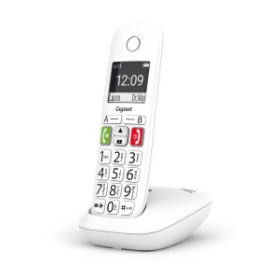 Gigaset E290 Duo Teléfono DECT/analógico Identificador de llamadas Blanco Gigaset E290 Duo Teléfono DECT/analógico Identificador de llamadas Blanco