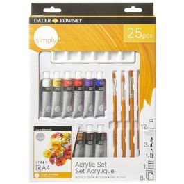 Pintura Acrilica Daler Rowney 12 Ml (Tubo) Set De 25 Pintura Acrilica Daler Rowney 12 Ml (Tubo) Set De 25 Precio: 14.58999971. SKU: B15XWSVPMQ
