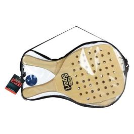 Palas playa madera 22x1x39 cm con funda aktive sport - modelos surtidos Palas playa madera 22x1x39 cm con funda aktive sport - modelos surtidos