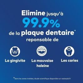 Waterpik WF-20 Pulse, irrigador bucal inalámbrico, recomendado por UFSBD, chorro de agua recargable, elimina la placa, blanco Waterpik WF-20 Pulse, irrigador bucal inalámbrico, recomendado por UFSBD, chorro de agua recargable, elimina la placa, blanco
