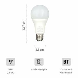 Konyks KON3770008652682 Bombillas LED Antalya Easy E27 Dual Pack Wifi + Bt 11W Colores + Blanco Compatible Alexa Google Home