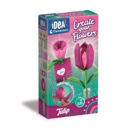 Clementoni CLE8005125188789 Kit Crea tus flores Tulipán Clementoni CLE8005125188789 Kit Crea tus flores Tulipán