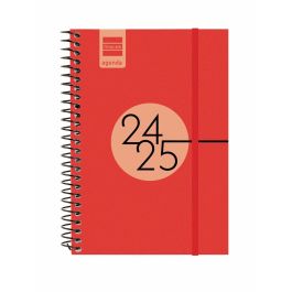 Agenda Finocam SVH Rojo 12 x 17,1 cm 2024-2025