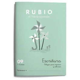 Rubio Cuaderno Caligrafía nº 09 para desarrollar destrezas motrices y agilidad en lenguaje escrito, Certificado FSC Precio: 11.78999952. SKU: B1FAQPW2J5