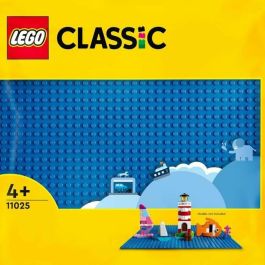 LEGO 11025 Classic Placa Base de Construcción Azul 32x32 con Tacos para construir y exhibir creaciones LEGO