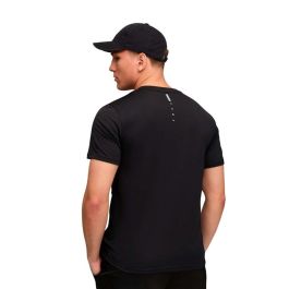 Camiseta de Manga Corta Hombre Puma M Flex Pocket Negro 14 Años