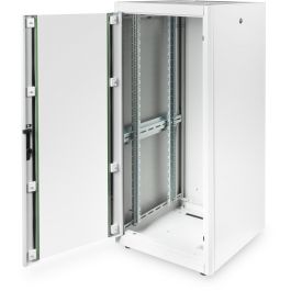 Digitus Armario de Red Serie Dynamic 26U 600x600 mm Gris - Rack Independiente 600 kg
